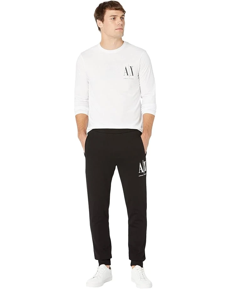 Armani Exchange Icon Cotton Pants w/ Embroidered Logo 6 Armani Exchange Icon Cotton Pants w/ Embroidered Logo - Image 4