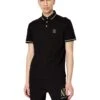 Armani Exchange Black/Gold Logo Patch Polo | Shirts & Tops -Armani Exchange Sales Shop 611OGhVf81L. AC SR736920
