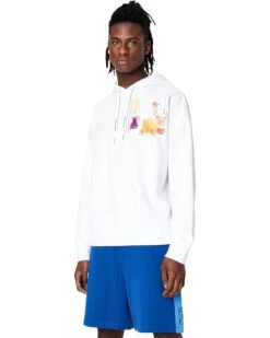 Armani Exchange Collage Patch Drawstring Hoodie | Hoodies & Sweatshirts