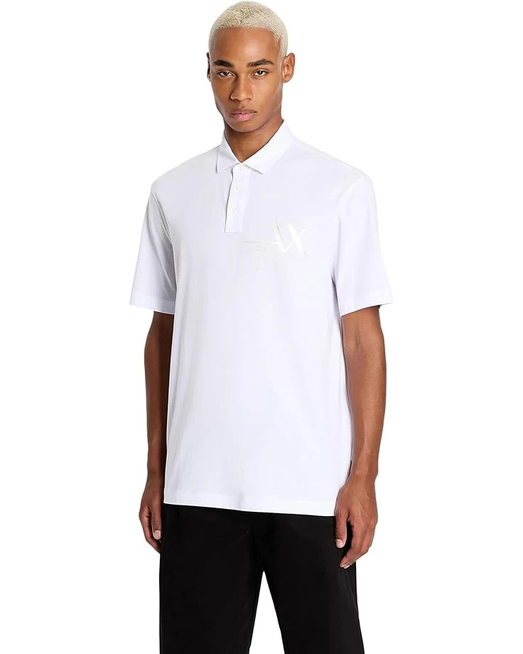 Armani Exchange Metallic AX Logo Polo | Shirts & Tops 7 Armani Exchange Metallic AX Logo Polo | Shirts & Tops - Image 5