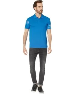 Armani Exchange Regular Fit Cotton Floral Polo | Shirts & Tops -Armani Exchange Sales Shop 61N8NINNBL. AC SR736920