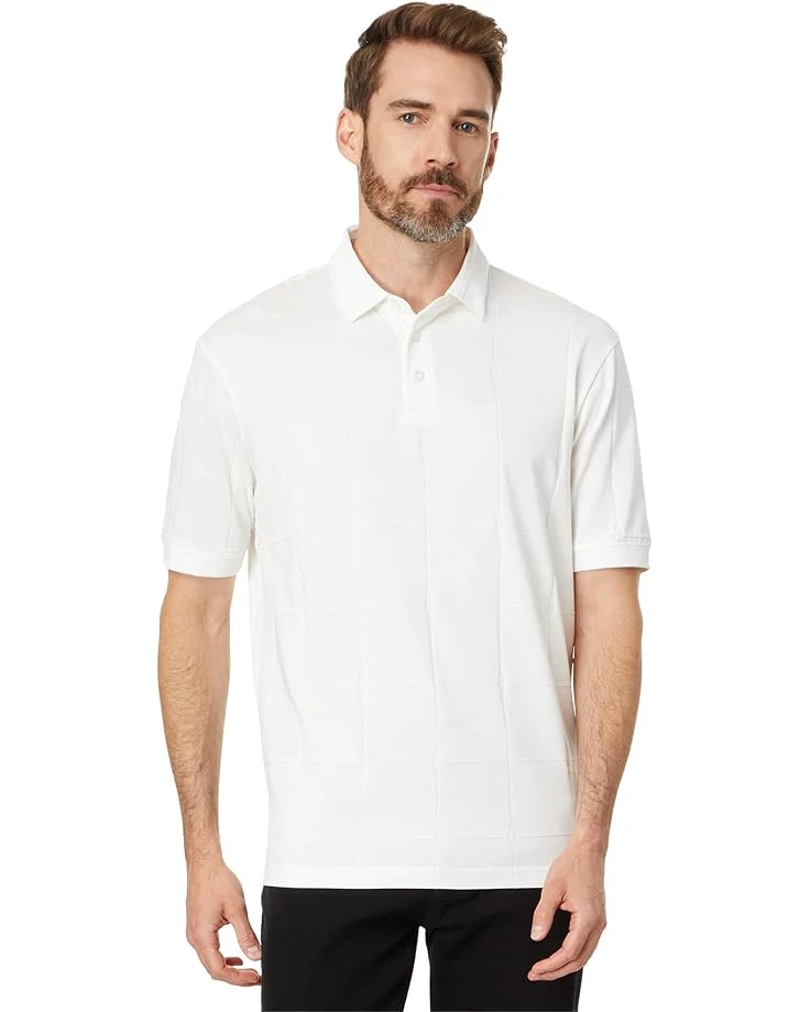 Armani Exchange Jacuard Grid Jersey Polo | Shirts & Tops 3 Armani Exchange Jacuard Grid Jersey Polo | Shirts & Tops