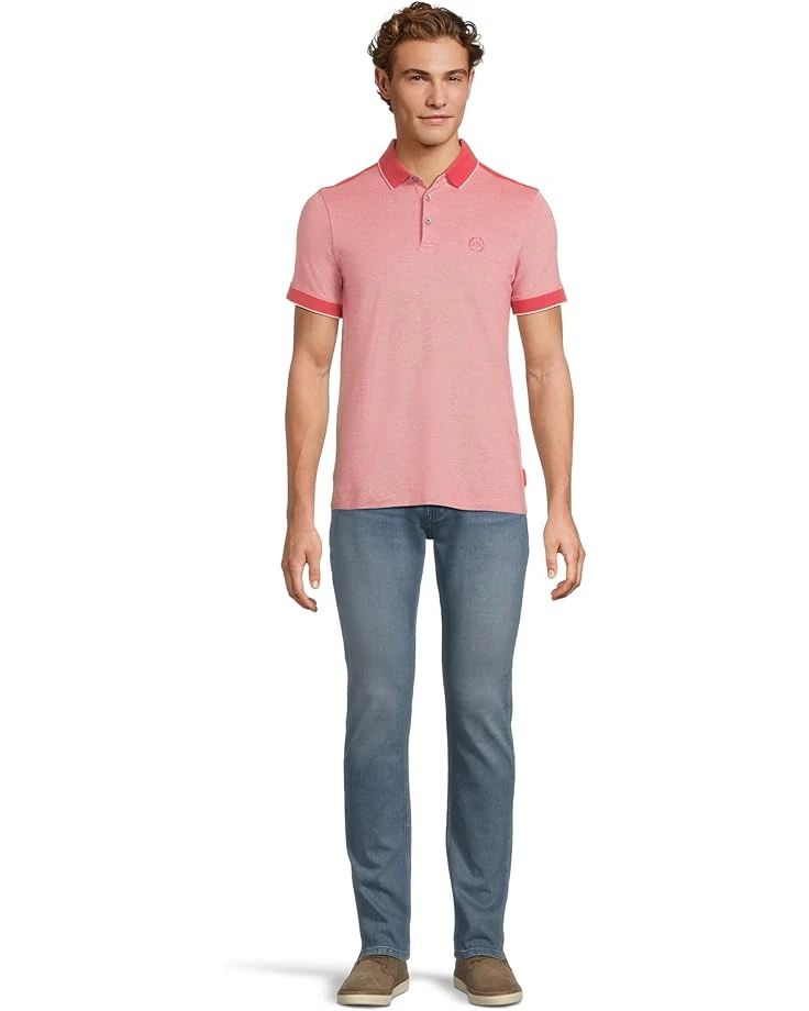 Armani Exchange Cotton Pique Polo With Circle Logo | Shirts & Tops 7 Armani Exchange Cotton Pique Polo With Circle Logo | Shirts & Tops - Image 5