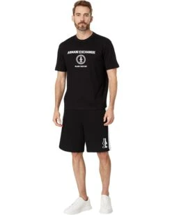 Armani Exchange Stacked Ax Logo With Circle Regular Fit Tee | Shirts & Tops -Armani Exchange Sales Shop 61b9G3OKqPL. AC SR736920