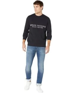 Armani Exchange Milano/New York Logo Sweatshirt | Hoodies & Sweatshirts -Armani Exchange Sales Shop 61cq3jgNr9L. AC SR736920