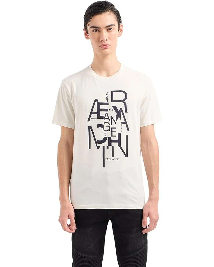 Armani Exchange Regular Fit Pima Cotton Large Logo Tee | Shirts & Tops 3 Armani Exchange Regular Fit Pima Cotton Large Logo Tee | Shirts & Tops