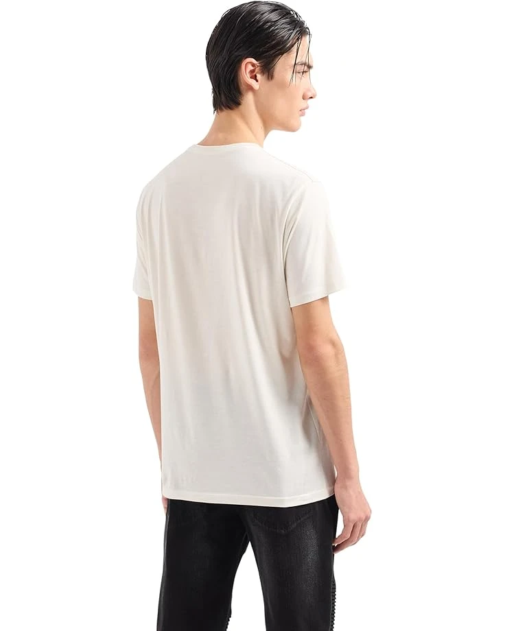 Armani Exchange Regular Fit Pima Cotton Large Logo Tee | Shirts & Tops 4 Armani Exchange Regular Fit Pima Cotton Large Logo Tee | Shirts & Tops - Image 2
