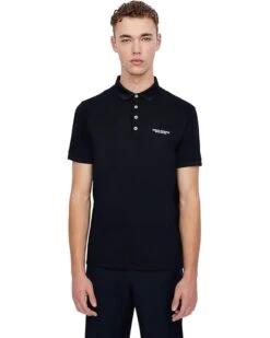 Armani Exchange Slim Fit Milano/New York Logo Polo | Shirts & Tops -Armani Exchange Sales Shop 61mk1ElvgL. AC SR736920