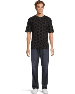 Aix Armani ExchangeS Flocking T-Shirt | Shirts & Tops -Armani Exchange Sales Shop 61xP4jqrlvL. AC SR736920