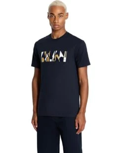 Armani Exchange Metallic Logo Tee | Shirts & Tops