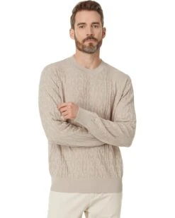 Armani Exchange Textured Ax Logo Sweater | Sweaters