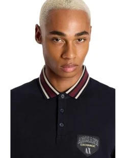 Armani Exchange Slim Fit Collegiate Logo Polo | Shirts & Tops -Armani Exchange Sales Shop 71R4BUpeajL. AC SR736920
