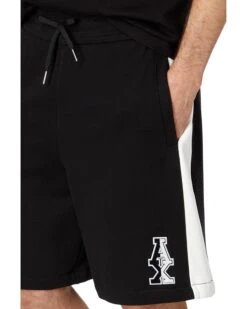 Armani Exchange Stacked Logo Cotton French Terry Shorts | Pants -Armani Exchange Sales Shop 71TfVYx5w0L. AC SR736920