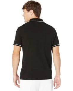 Armani Exchange Pique Polo with Embroidered AX Logo | Shirts & Tops -Armani Exchange Sales Shop 71cGt0SYouL. AC SR736920