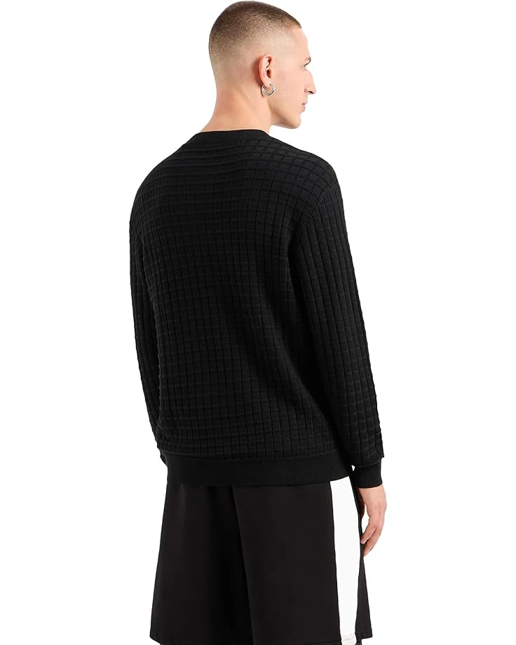 Armani Exchange Wool Textured Sweater | Sweaters 4 Armani Exchange Wool Textured Sweater | Sweaters - Image 2