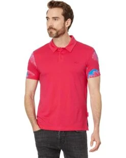 Armani Exchange Regular Fit Cotton Floral Polo | Shirts & Tops -Armani Exchange Sales Shop 71lwaS3S2L. AC SR736920
