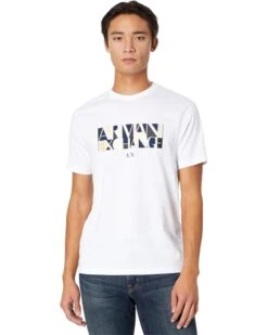 Armani Exchange Metallic Logo Tee | Shirts & Tops -Armani Exchange Sales Shop 71r0kaco1pL. AC SR736920