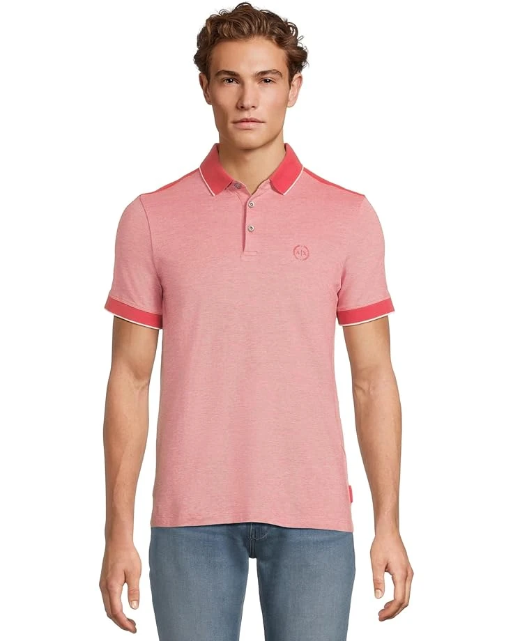 Armani Exchange Cotton Pique Polo With Circle Logo | Shirts & Tops 3 Armani Exchange Cotton Pique Polo With Circle Logo | Shirts & Tops