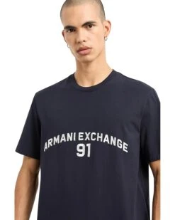 Armani Exchange Armani 91 Logo Short Sleeve T-Shirt | Shirts & Tops -Armani Exchange Sales Shop 71xKMij564L. AC SR736920