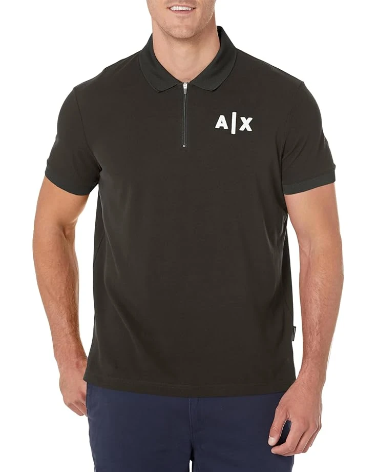 Armani Exchange AX Logo Zipper Polo | Shirts & Tops 3 Armani Exchange AX Logo Zipper Polo | Shirts & Tops