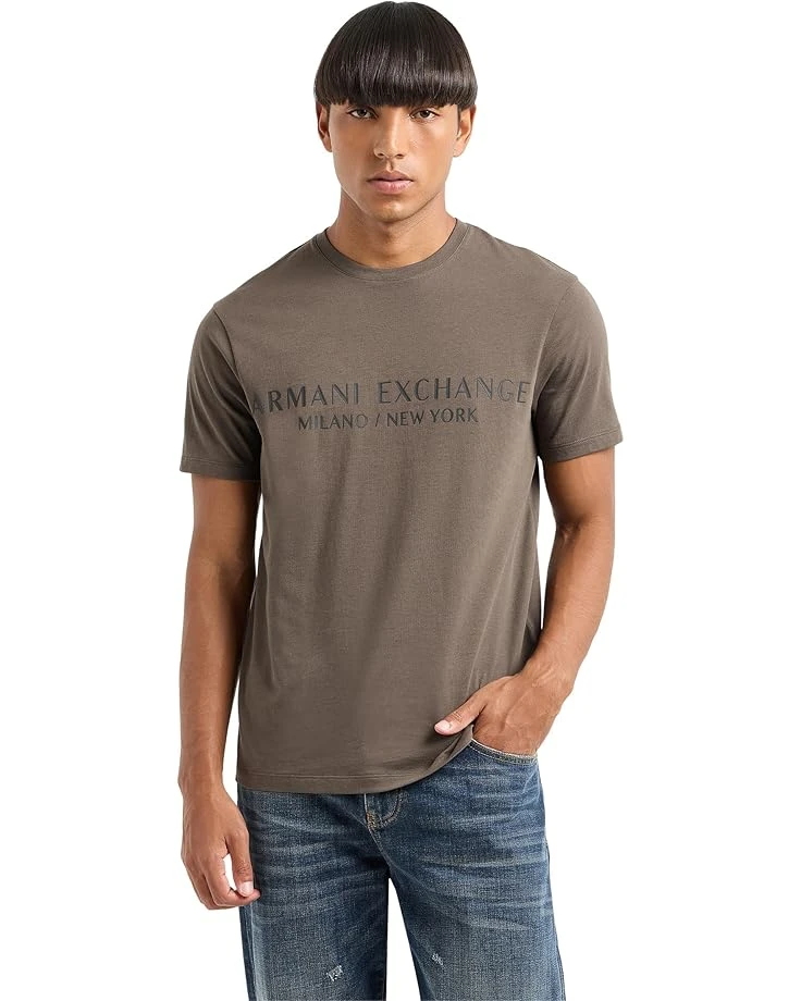 Armani Exchange Regular Fit Short Sleeve Milan New York Logo Tee | Shirts & Tops 3 Armani Exchange Regular Fit Short Sleeve Milan New York Logo Tee | Shirts & Tops