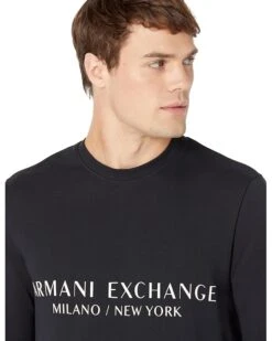 Armani Exchange Milano/New York Logo Sweatshirt | Hoodies & Sweatshirts -Armani Exchange Sales Shop 81DTmHqO7OL. AC SR736920