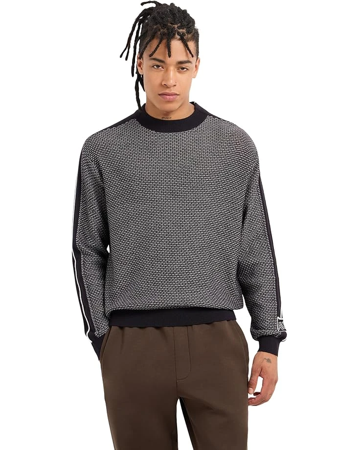 Armani Exchange Wool Mix Textured Sweater | Sweaters 3 Armani Exchange Wool Mix Textured Sweater | Sweaters