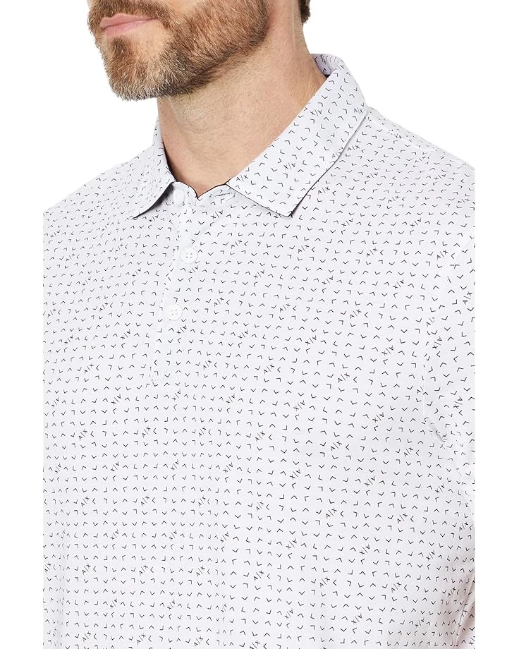 Armani Exchange Regular Fit Cotton Jersey Printed All Over Logo Polo | Shirts & Tops 5 Armani Exchange Regular Fit Cotton Jersey Printed All Over Logo Polo | Shirts & Tops - Image 3