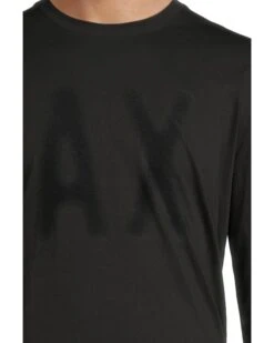 Aix Armani ExchangeS Long Sleeve Tee With Logo | Shirts & Tops -Armani Exchange Sales Shop 81cNFwiIybL. AC SR736920