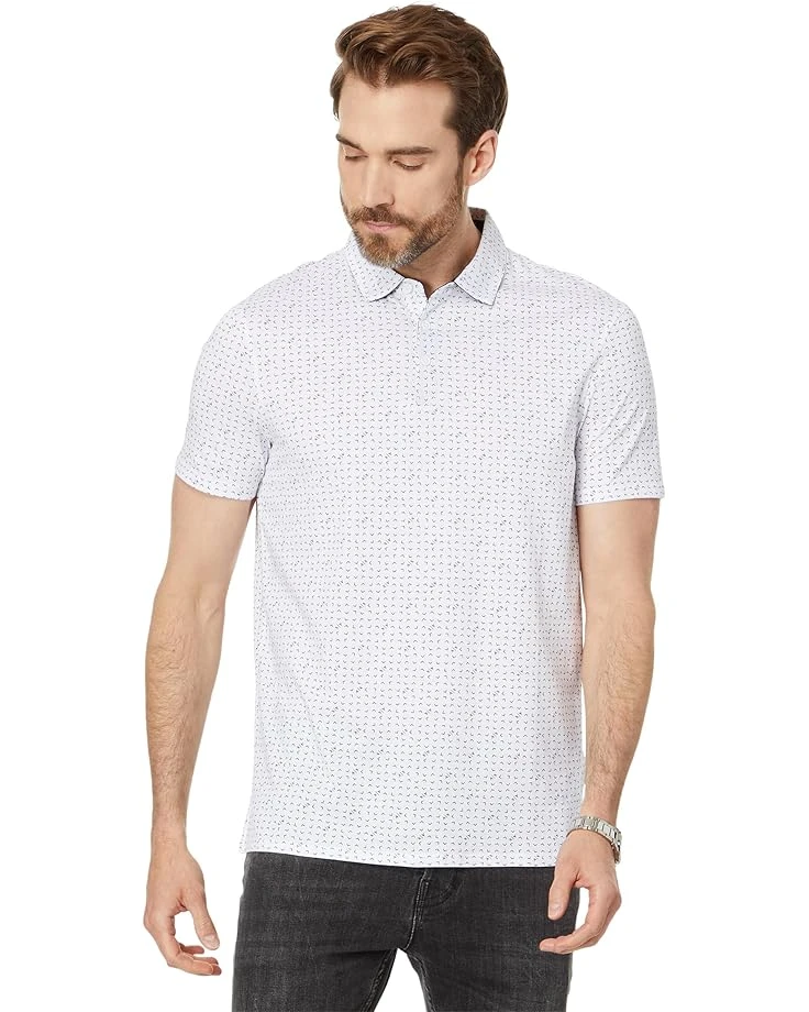 Armani Exchange Regular Fit Cotton Jersey Printed All Over Logo Polo | Shirts & Tops 3 Armani Exchange Regular Fit Cotton Jersey Printed All Over Logo Polo | Shirts & Tops