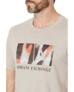 Classic Ax Armani Exchange Box Logo With Camo Background Regular Fit Tee | Shirts & Tops -Armani Exchange Sales Shop 81sRPu0L4qL. AC SR736920