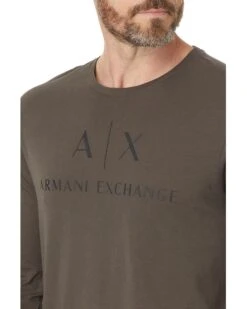 Armani Exchange A|X Corporate Logo Slim Fit Long Sleeve Tee | Shirts & Tops 8 Armani Exchange A|X Corporate Logo Slim Fit Long Sleeve Tee | Shirts & Tops -Armani Exchange Sales Shop 81tX7gFGYmL. AC SR736920