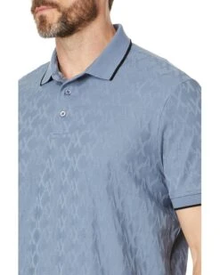 Armani Exchange Mercerized Ax Jacquard Cotton Polo | Shirts & Tops -Armani Exchange Sales Shop 91JF012CT5L. AC SR736920