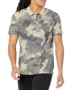 Armani Exchange Cotton Printed Polo Shirt | Shirts & Tops